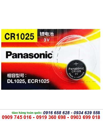 Panasonic CR1025; Panasonic CR1025 - Pin 3v lithium Panasonic CR1025 chính hãng